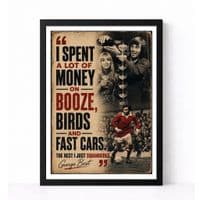 Quotes | George Best | Booze and Birds
