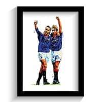 Rangers | Ally McCoist | Mark Hately Art Print