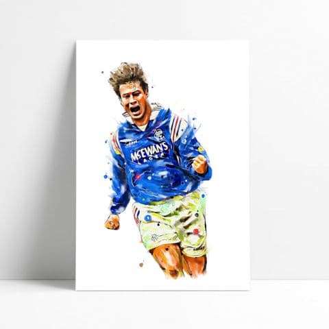 Rangers | Brian Laudrup Art Print