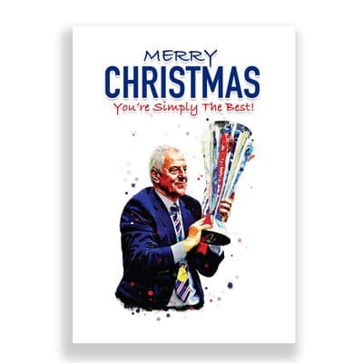 Rangers Christmas Card | Walter Smith