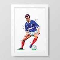 Rangers | Davie Cooper Art Print