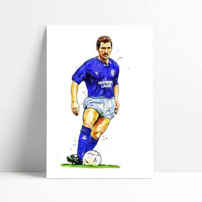 Rangers | Graeme Souness Art Print