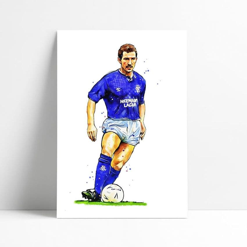 Rangers | Graeme Souness Art Print