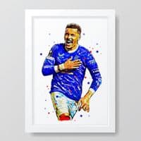 Rangers | James Tavernier Art Print