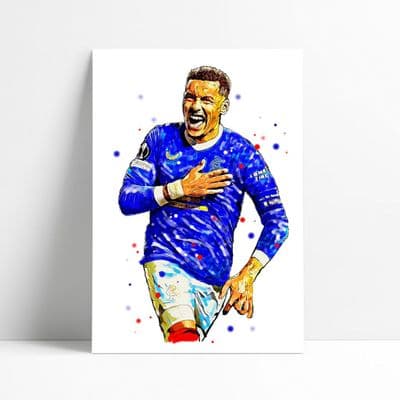 Rangers | James Tavernier Art Print