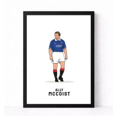 Rangers Print | Ally McCoist