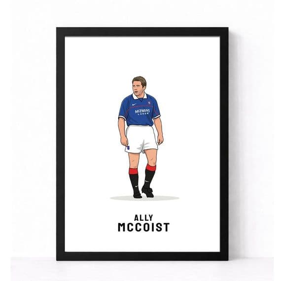 Rangers Print | Ally McCoist
