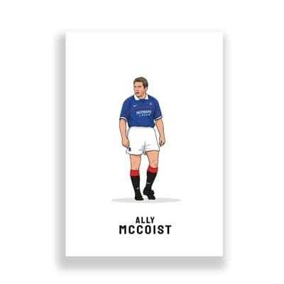 Rangers Print | Ally McCoist