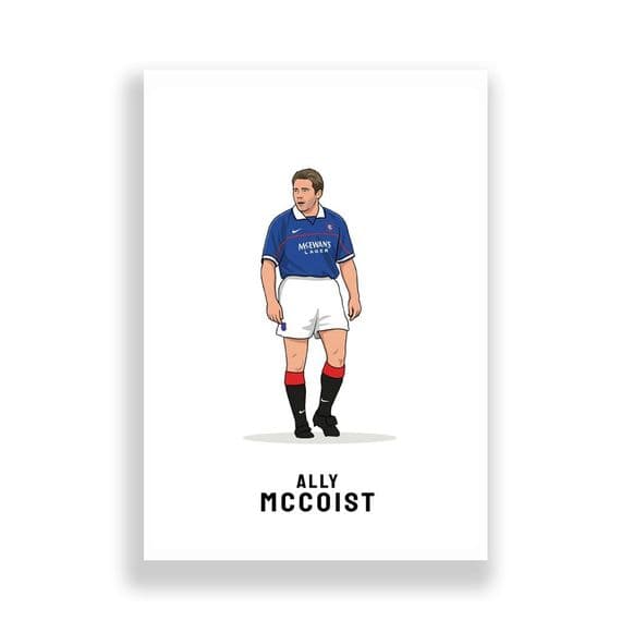 Rangers Print | Ally McCoist