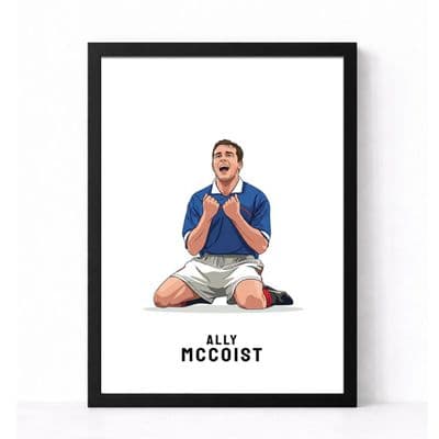 Rangers Print | Ally McCoist.