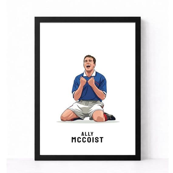 Rangers Print | Ally McCoist.