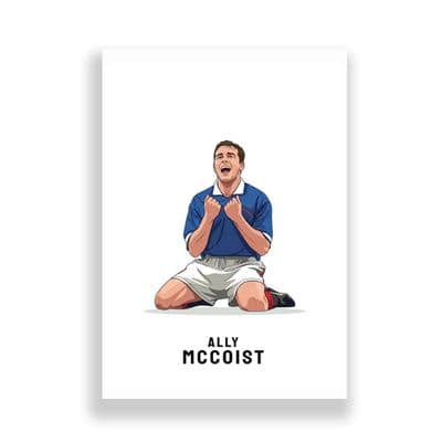 Rangers Print | Ally McCoist.