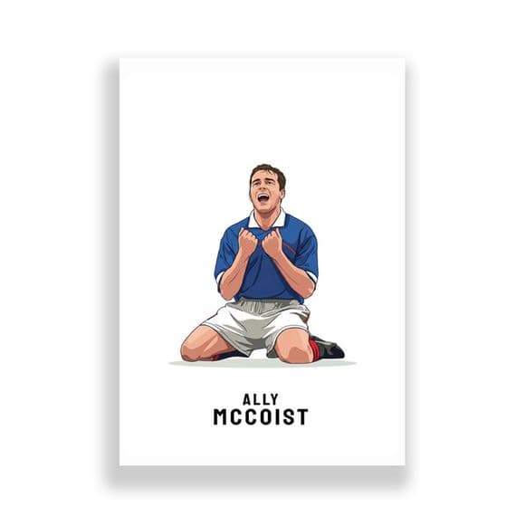 Rangers Print | Ally McCoist.