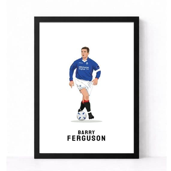 Rangers Print | Barry Ferguson