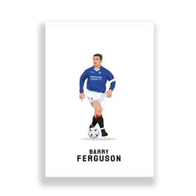 Rangers Print | Barry Ferguson