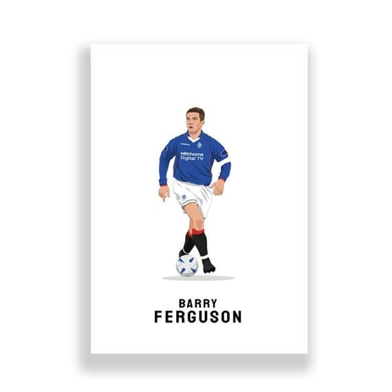 Rangers Print | Barry Ferguson