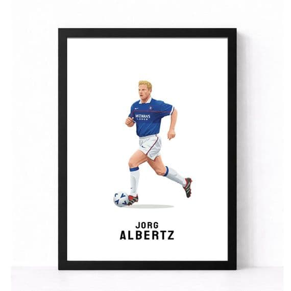 Rangers Print | Jorg Albertz