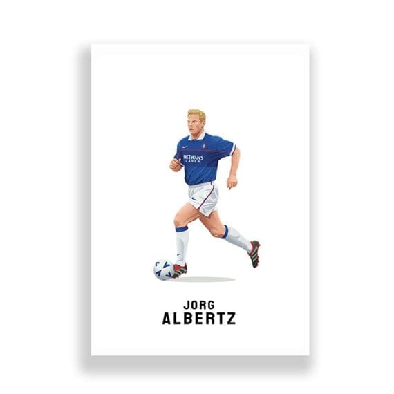 Rangers Print | Jorg Albertz