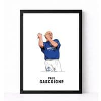 Rangers Print | Paul Gascoigne