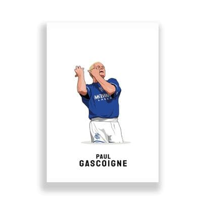 Rangers Print | Paul Gascoigne