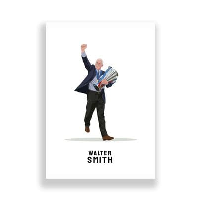 Rangers Print | Walter Smith | Trophy