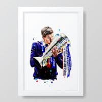 Rangers | Steven Gerrard Art Print