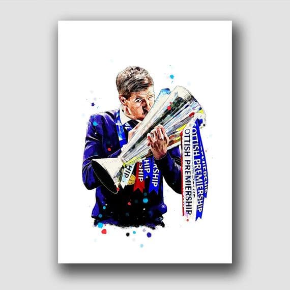 RANGERS - STEVEN GERRARD TROPHY