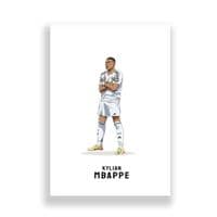 Real Madrid Print | Kylian Mbappe