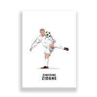 Real Madrid  Print | Zinedine Zidane