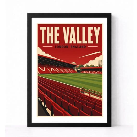 Retro Stadium | The Valley | Charlton Athletic
