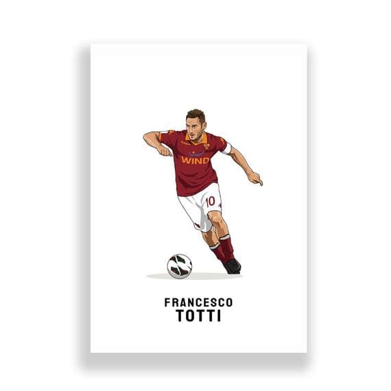 Roma Print | Totti