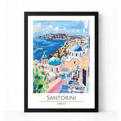 Santorino | Greece | Travel Print