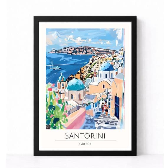 Santorino | Greece | Travel Print