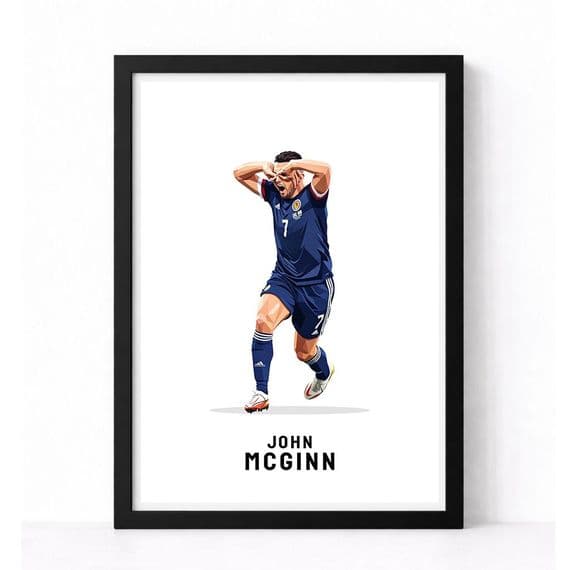 Scotland Print | John McGinn