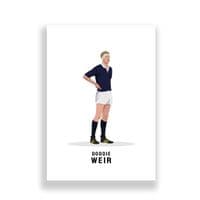 Scotland  Rugby Print | Doddie Weir