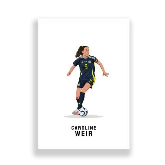 Scotland United Print | Caroline Weir