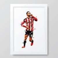 Sheffield United | Billy Sharp Art Print