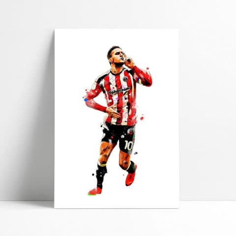 Sheffield United | Billy Sharp Art Print