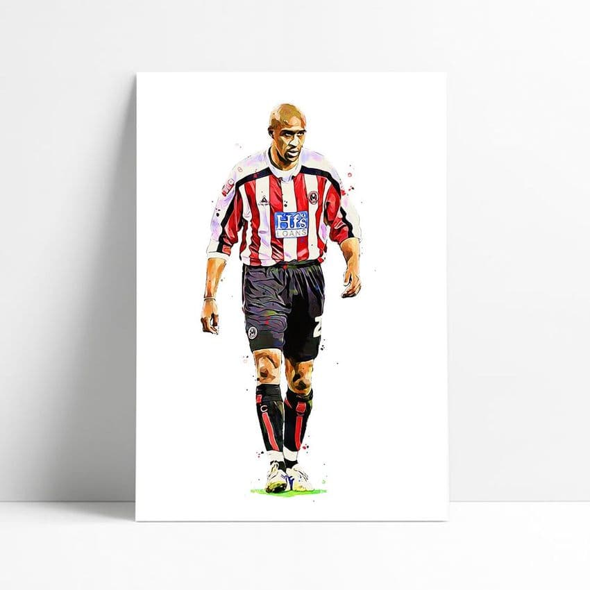 Sheffield United | Brian Deane  Art Print