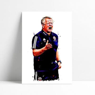 Sheffield United | Chris Wilder Art Print