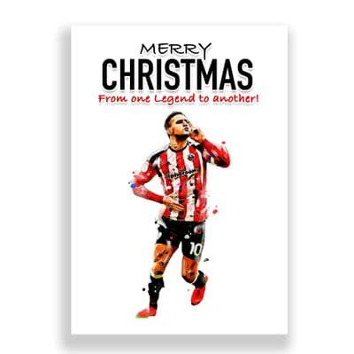 Sheffield United Christmas Card | Billy Sharp