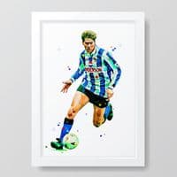 Sheffield Wednesday | Chris Waddle Art Print