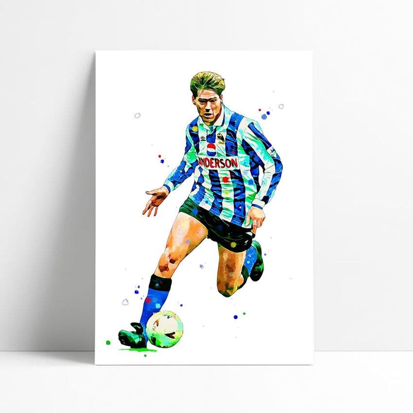 Sheffield Wednesday | Chris Waddle Art Print