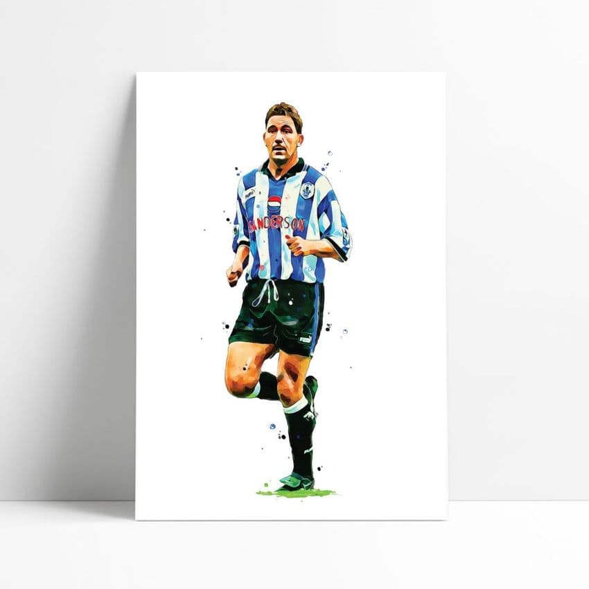 Sheffield Wednesday | David Hirst Art Print