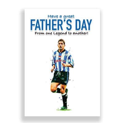 Sheffield Wednesday Father's Day Card | David Hirst