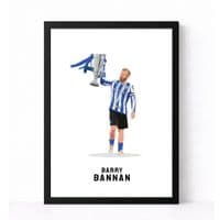 Sheffield Wednesday Print | Barry Bannan