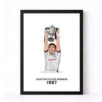 St Mirren Print | Scottish Cup 1987
