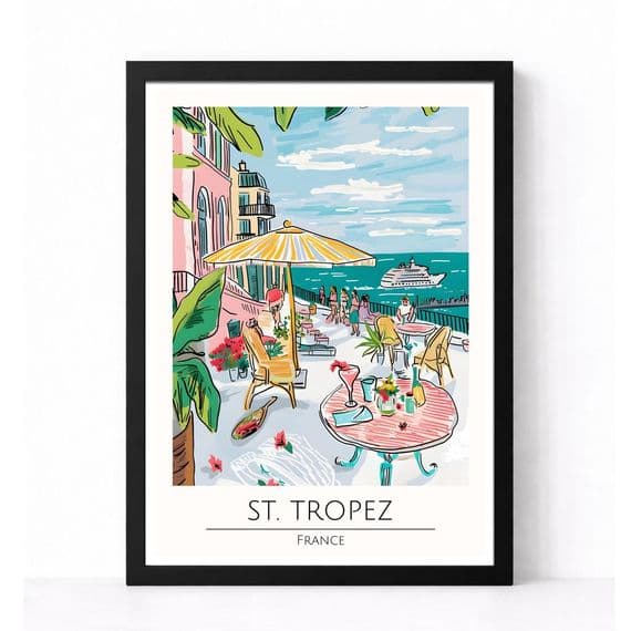 St.Tropez | France | Travel Print