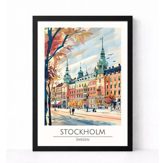 Stockholm | Sweden | Travel Print