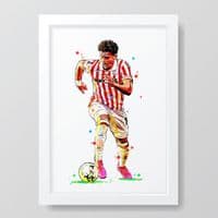 Stoke City | Ryan Mmaee Art Print